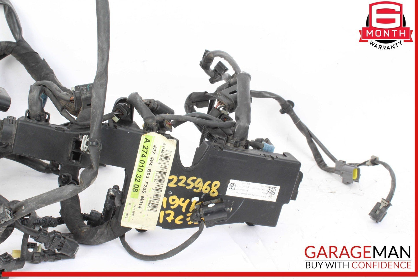 15-20 Mercedes W205 C300 E300 M274 Engine Wire Wiring Harness 2740103208 OEM