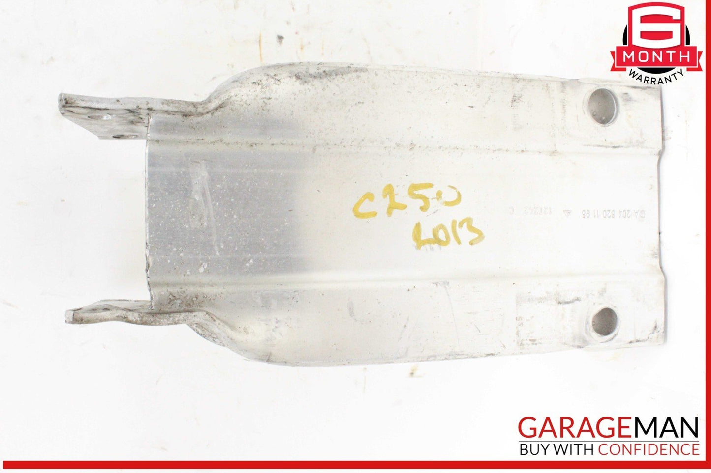 08-14 Mercedes W204 C250 CGI Front Left Bumper Reinforcement Impact Bracket Bar