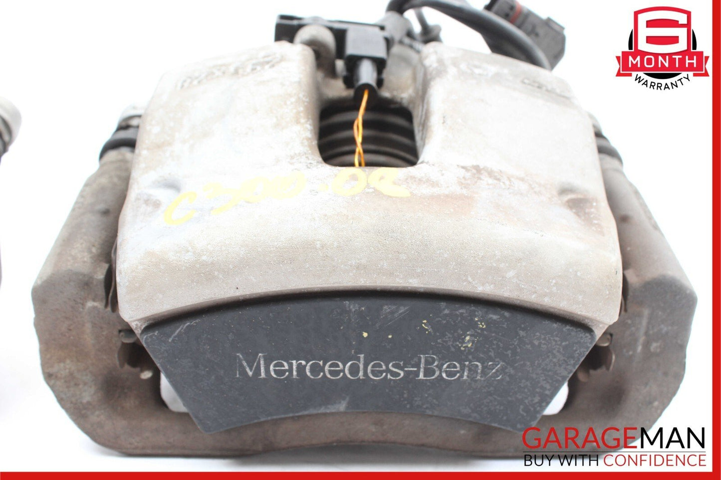 08-15 Mercedes W204 C300 RWD Front Left & Right Side Brake Caliper Calipers Set