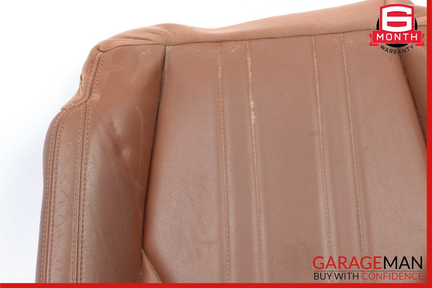 14-17 Maserati Ghibli Front Right Side Lower Bottom Seat Cushion Cover Brown OEM