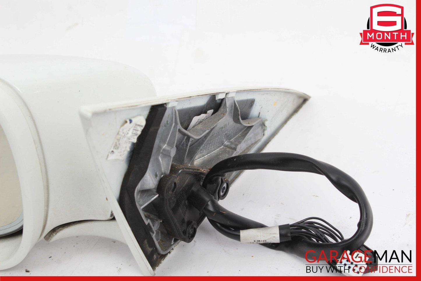 07-09 Mercedes W216 CL550 CL600 Front Left Side Mirror Door Rear View White OEM