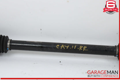 11-18 Porsche Cayenne 958 Rear Right or Left Side Axle CV Shaft 7P0501201D OEM