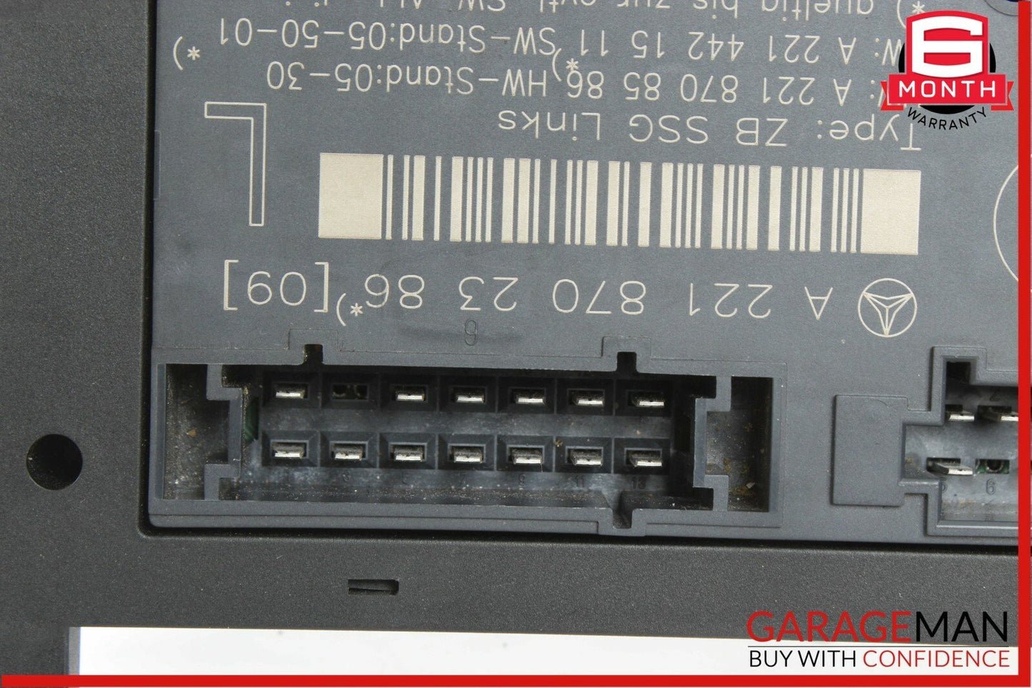 07-09 Mercedes W221 S550 S600 Front Left Under Seat Controller Module