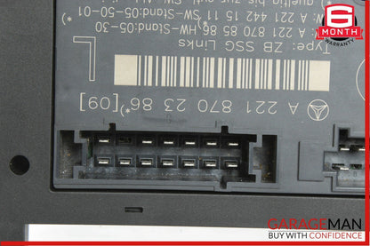 07-09 Mercedes W221 S550 S600 Front Left Under Seat Controller Module