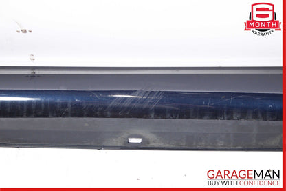 08-14 Mercedes W204 C250 AMG Sport Sedan Left Side Skirt Rocker Moulding Blue