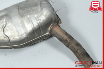 06-08 Mercedes W219 CLS500 Rear Right & Left Side Exhaust Muffler Mufflers Set