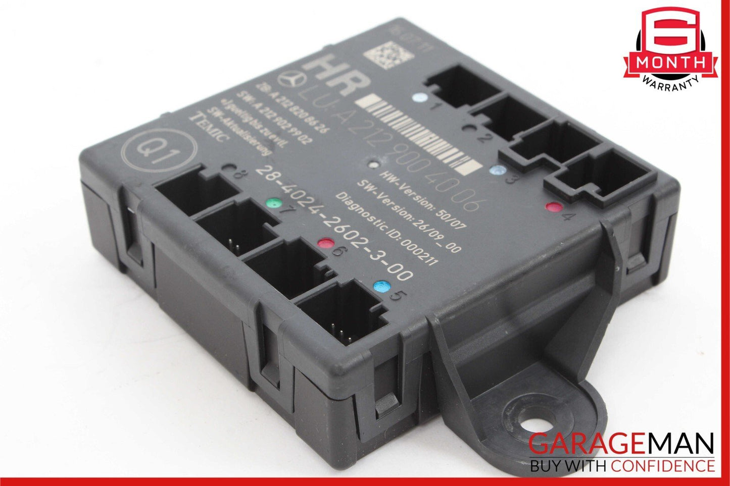 08-18 Mercedes GLK350 C250 C300 CLS550 Rear Right Side Door Control Module Unit