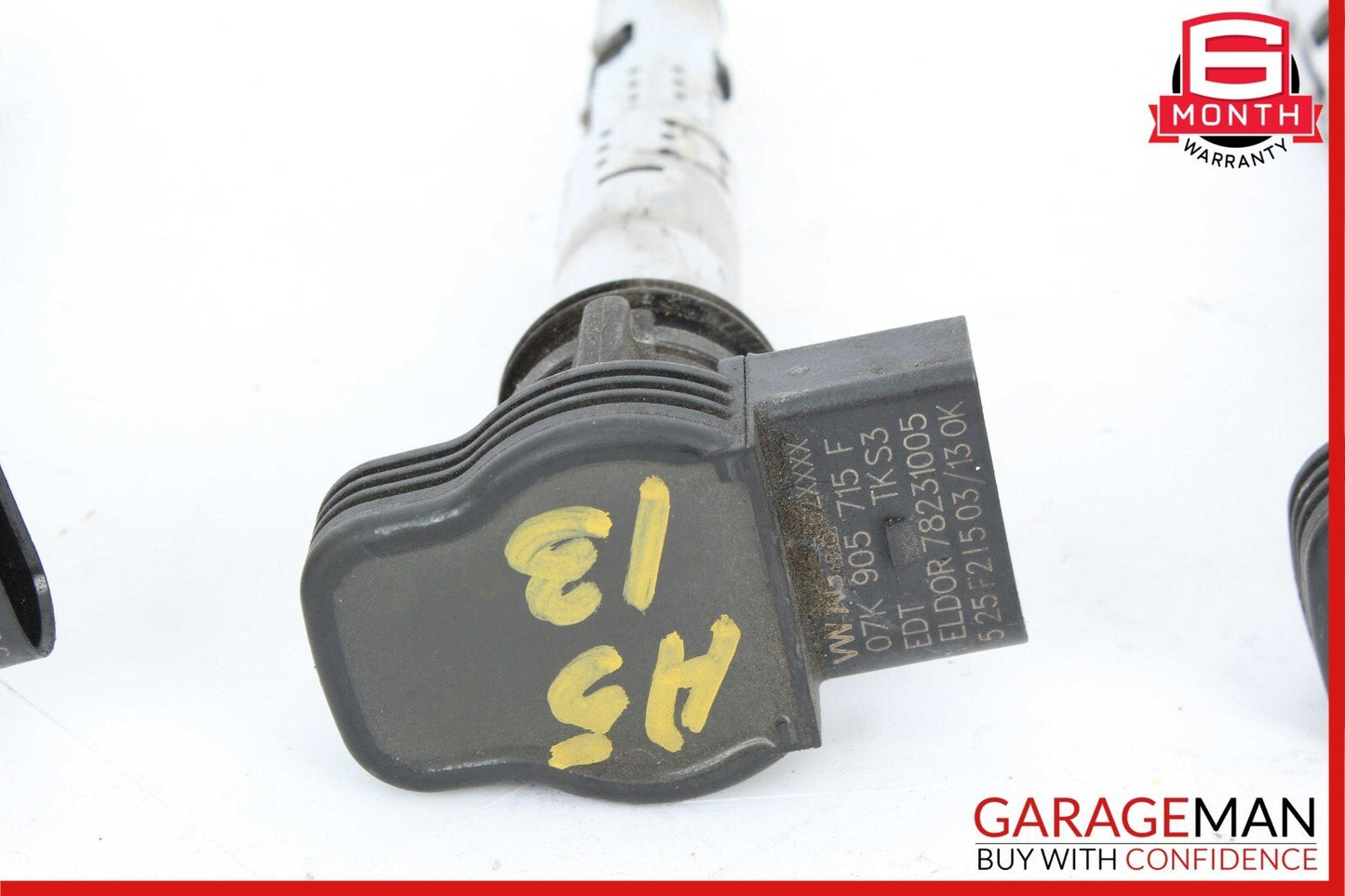 12-18 Audi A5 A6 2.0L Ignition Coil Ignitor Spark Plug Set of 4 Pc OEM