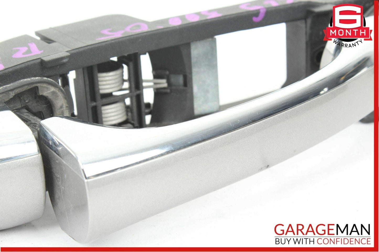 06-11 Mercedes W219 CLS500 CLS550 Exterior Door Handle Rear Right Passenger Side