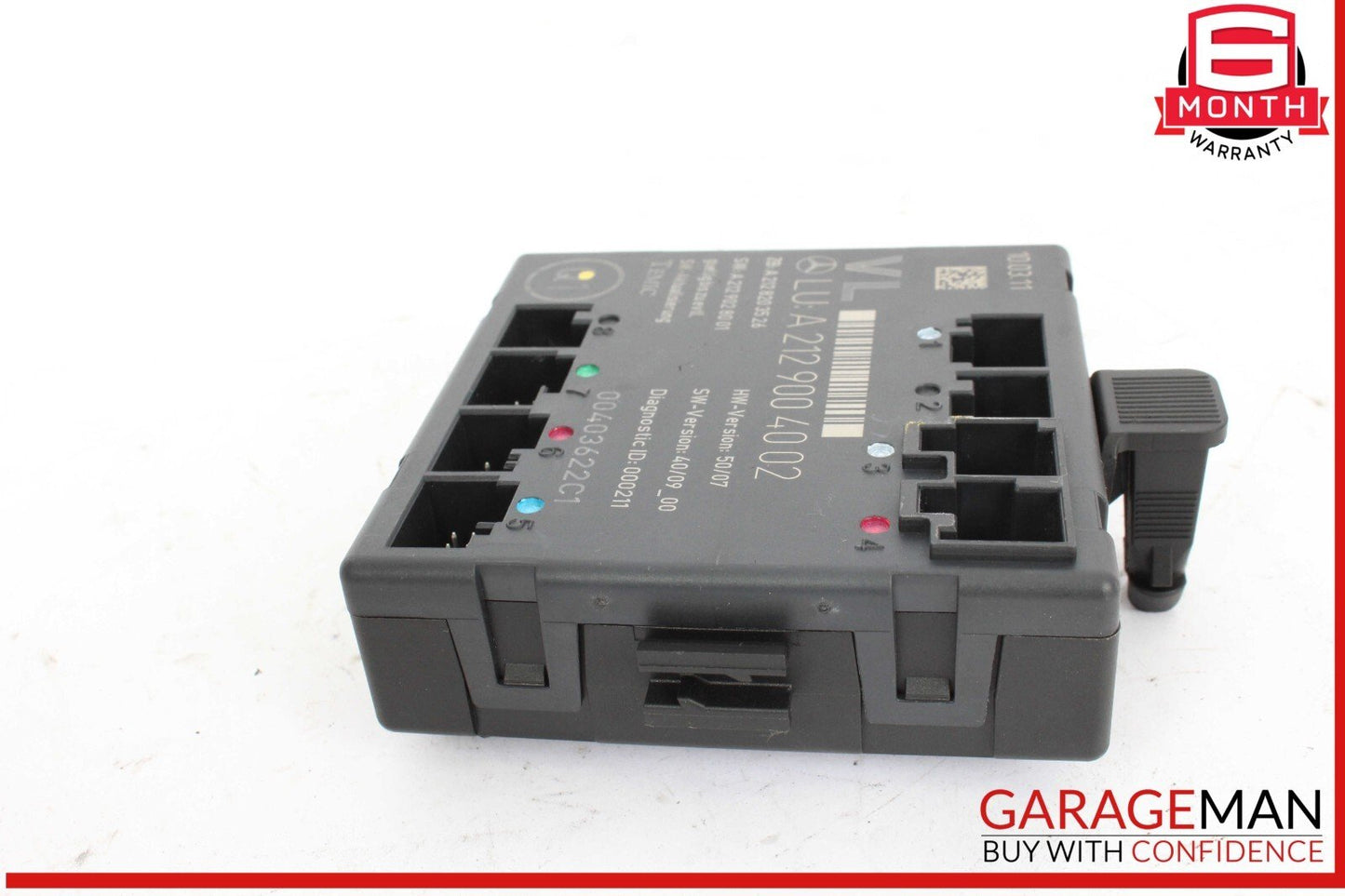 08-14 Mercedes W204 C300 Front Left Driver Side Door Control Module Unit OEM