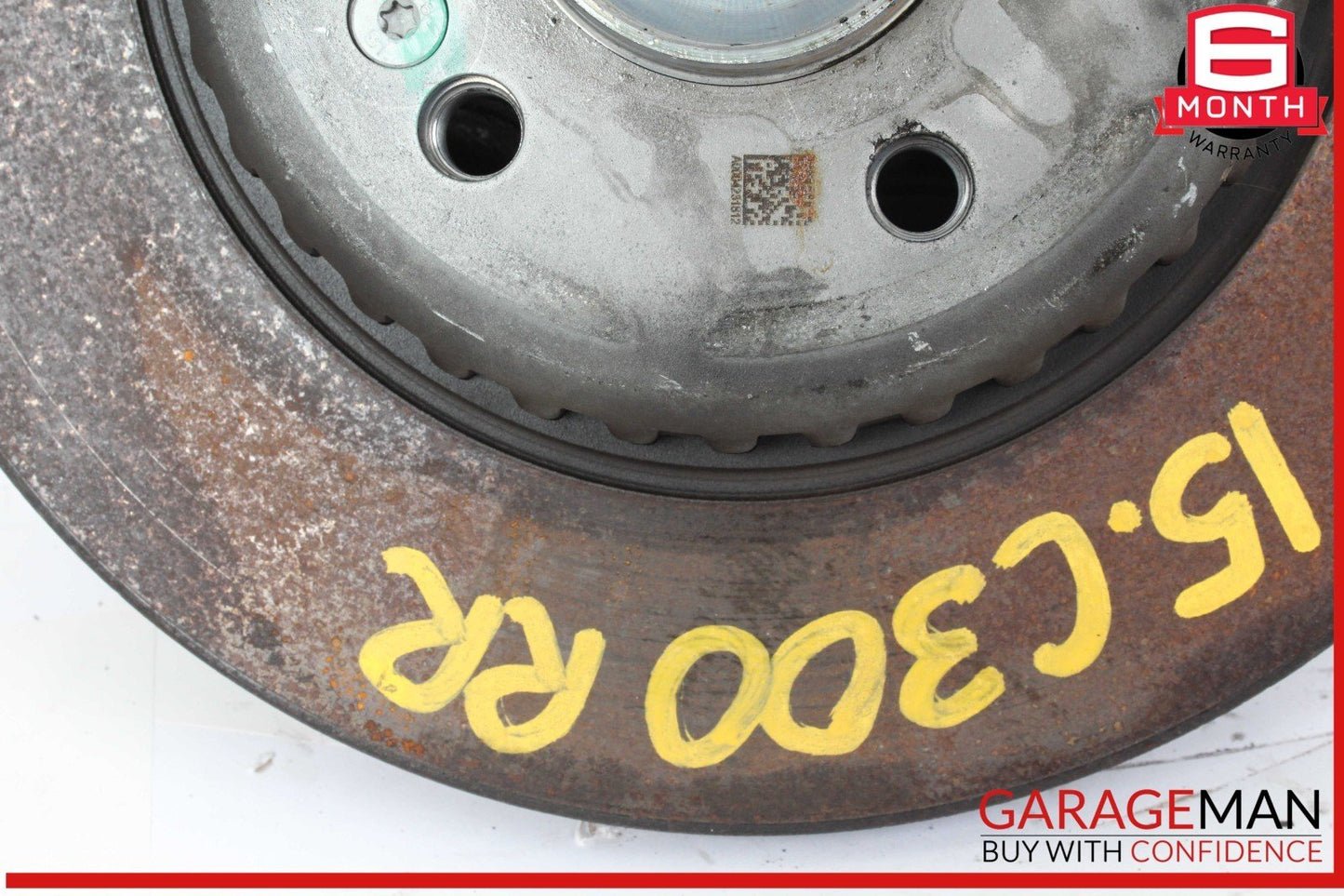 15-20 Mercedes W205 C300 C400 Rear Right Side Spindle Knuckle Hub w/ Rotor Disc