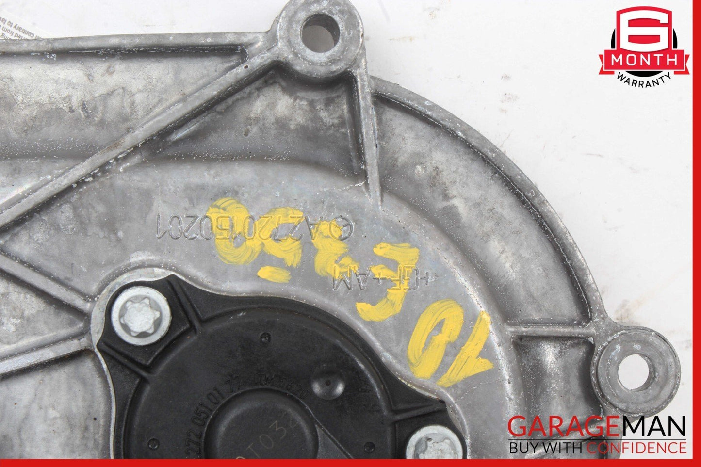 Mercedes W212 E350 GL550 Front Left Side Engine Timing Chain Cover Plate OEM