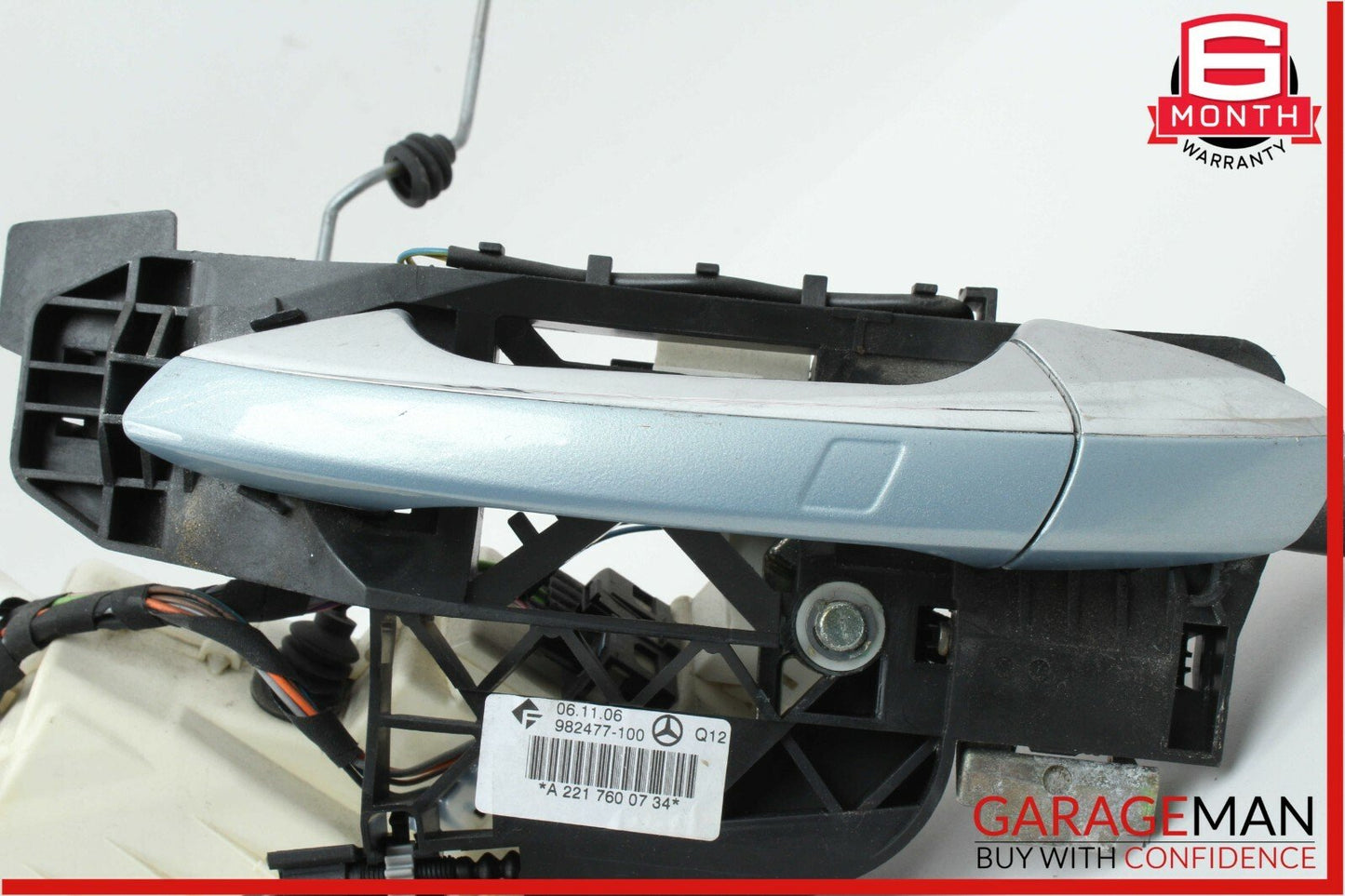 07-13 Mercedes W221 S550 Rear Left Keyless Go Door Lock Latch w/ Door Handle