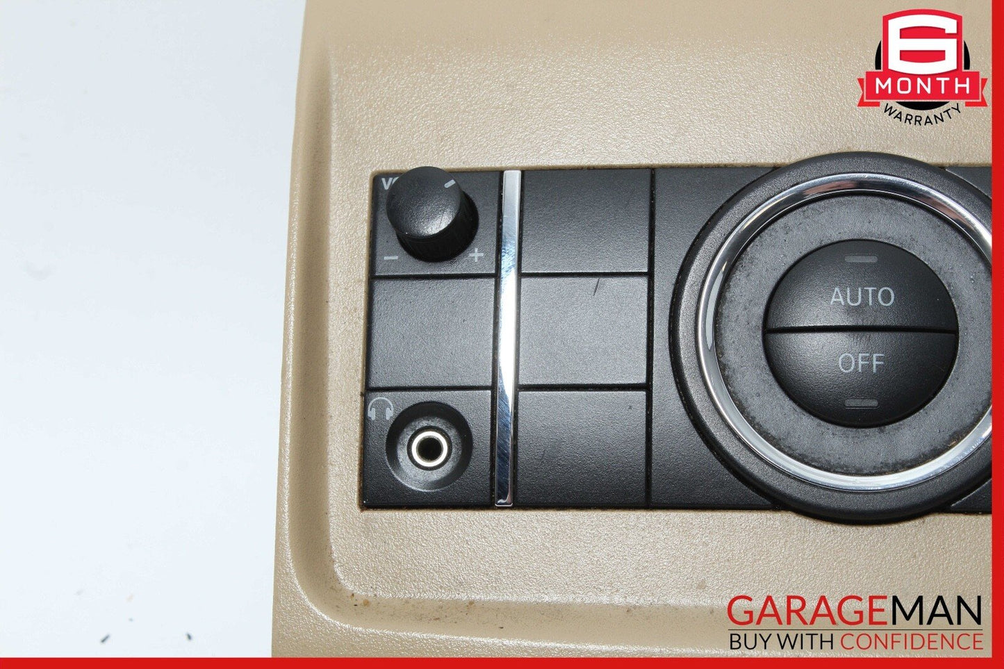 06-09 Mercedes W251 R350 4MATIC Rear Console A/C Heater Switch Control Trim OEM