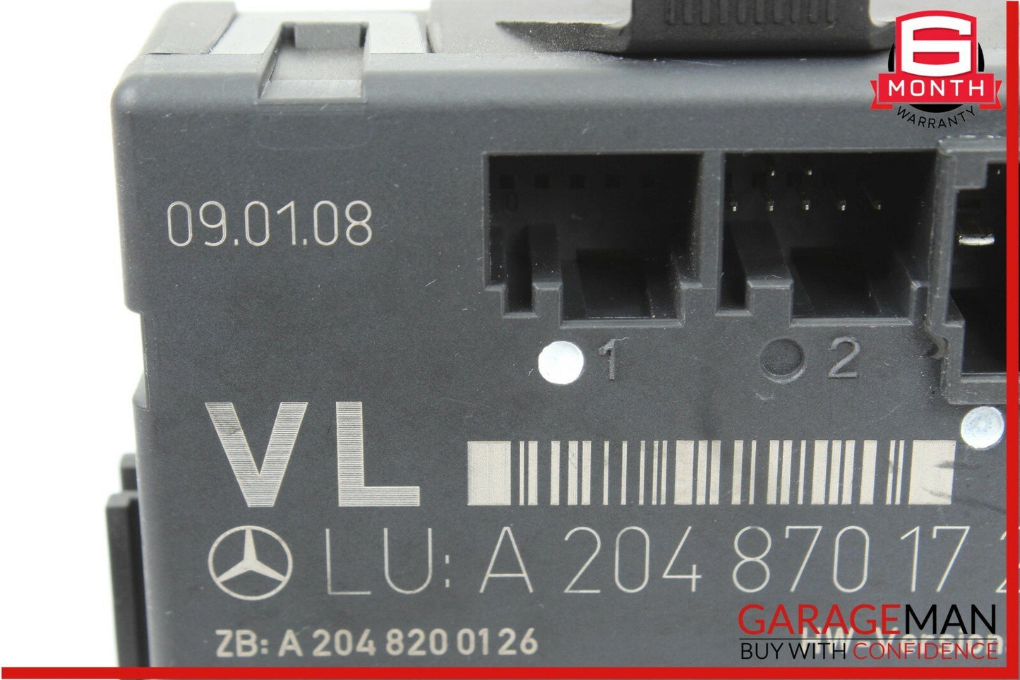 08-14 Mercedes W204 C300 C350 Front Left Side Door Control Module Unit OEM