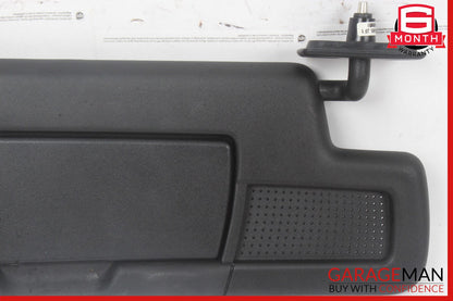 05-11 Mercedes R171 SLK300 Front Right Sun Visor Sunvisor Shade Cover Black