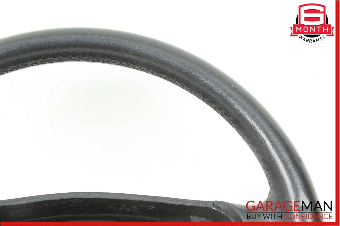 03-09 Mercedes R230 SL500 CLK350 Driver 4 Spoke Steering Wheel Leather Black OEM