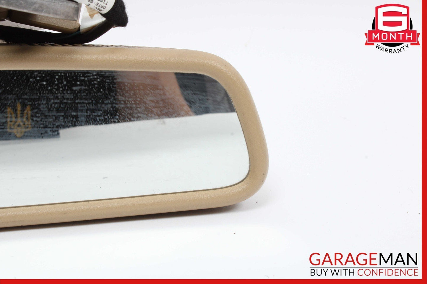07-13 Mercedes W216 CL550 CL600 CL65 AMG Interior Upper Rear View Mirror Brown