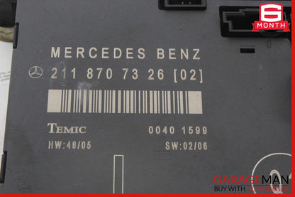 03-09 Mercedes W211 E350 E550 E63 AMG Front Left Side Door Control Module Unit