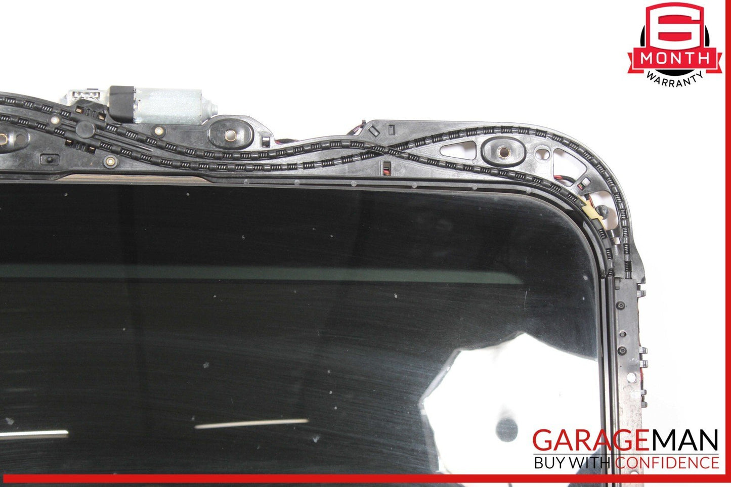 11-18 Porsche Cayenne 958 Hybrid S Panoramic Roof Glass Frame Black OEM