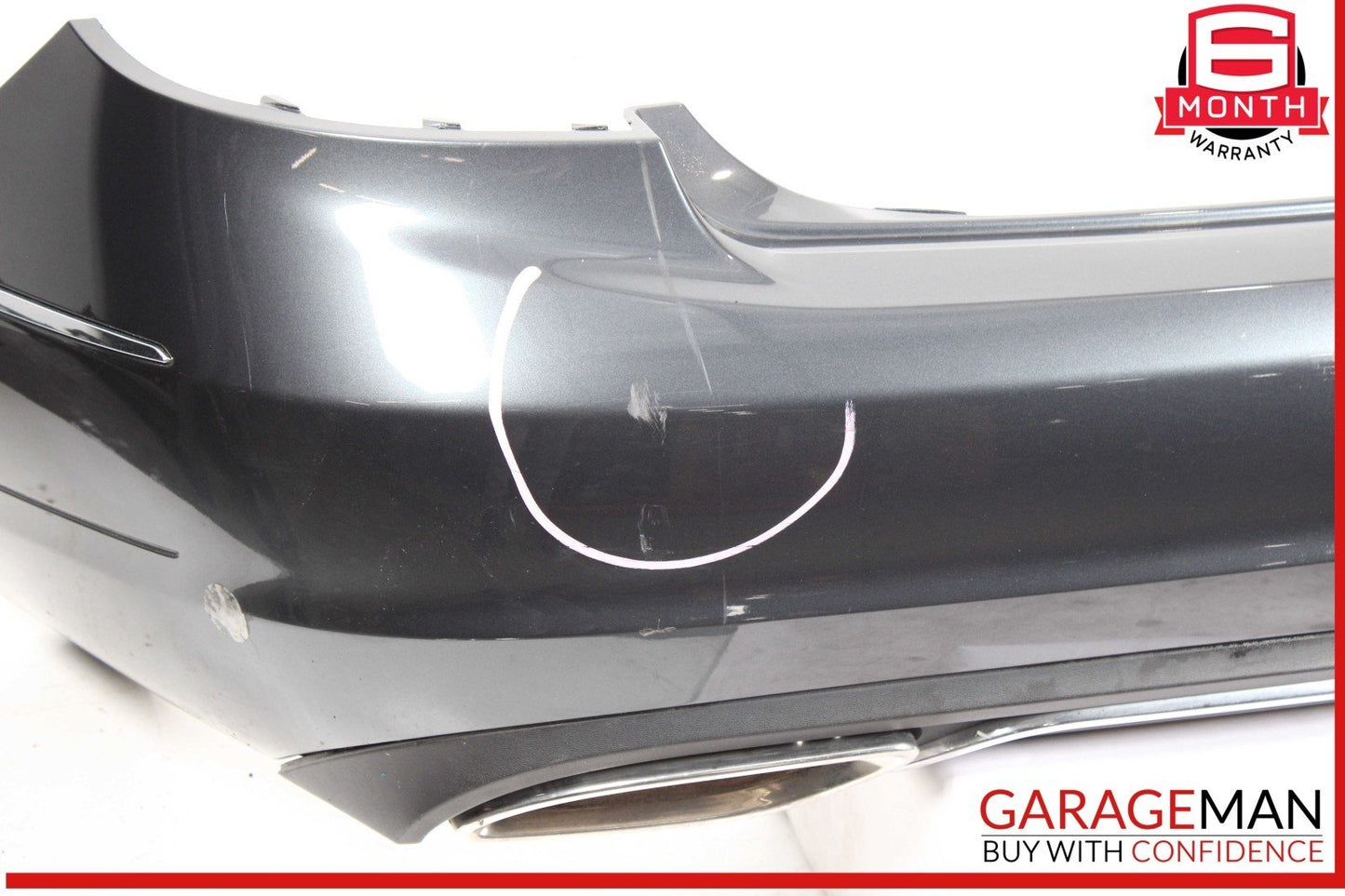 14-17 Mercedes W207 E350 E400 Base Rear Bumper Cover Assembly OEM