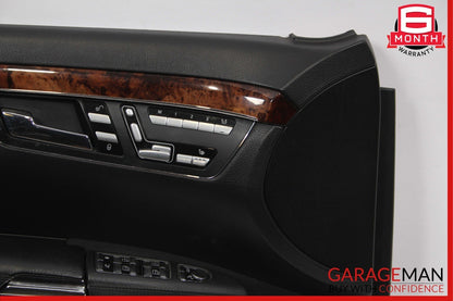 07-09 Mercedes W221 S550 S450 Front Left Interior Door Trim Panel Cover Assembly