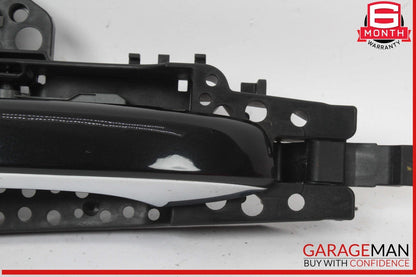 12-18 Audi A6 A7 Rear Left Driver Side Exterior Door Handle Black 4H0837885 OEM
