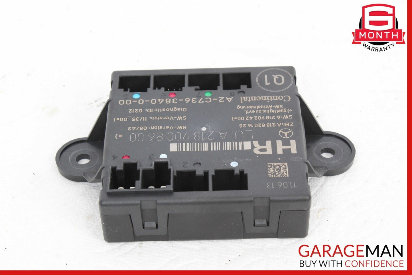 08-18 Mercedes W212 E350 C350 CLS550 Rear Right Side Door Controller Module OEM