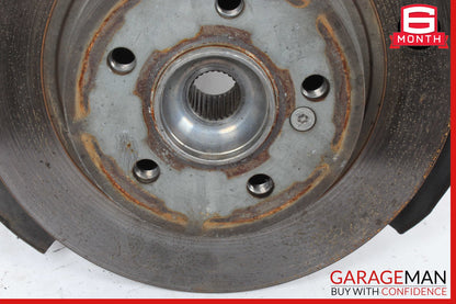 08-14 Mercedes W204 C250 Rear Left Side Spindle Knuckle Hub Bearing Brake Rotor