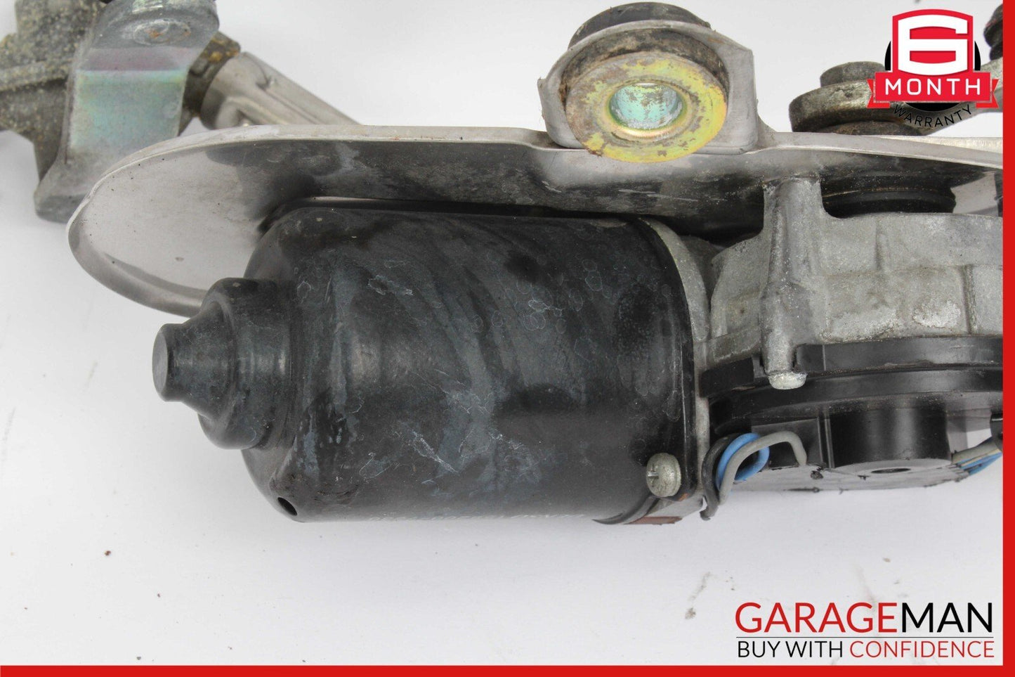 03-13 Maserati Quattroporte M139 Front Windshield Wiper Linkage Arm w/ Motor OEM