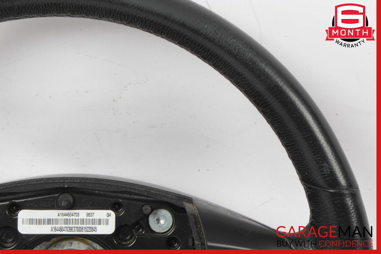 06-08 Mercedes W164 ML350 GL450 R500 Steering Wheel w/ Paddle Shifters Black OEM