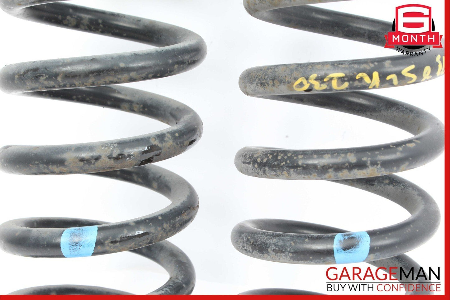 97-04 Mercedes R170 SLK230 SLK320 Rear Shock Absorber Coil Spring Set