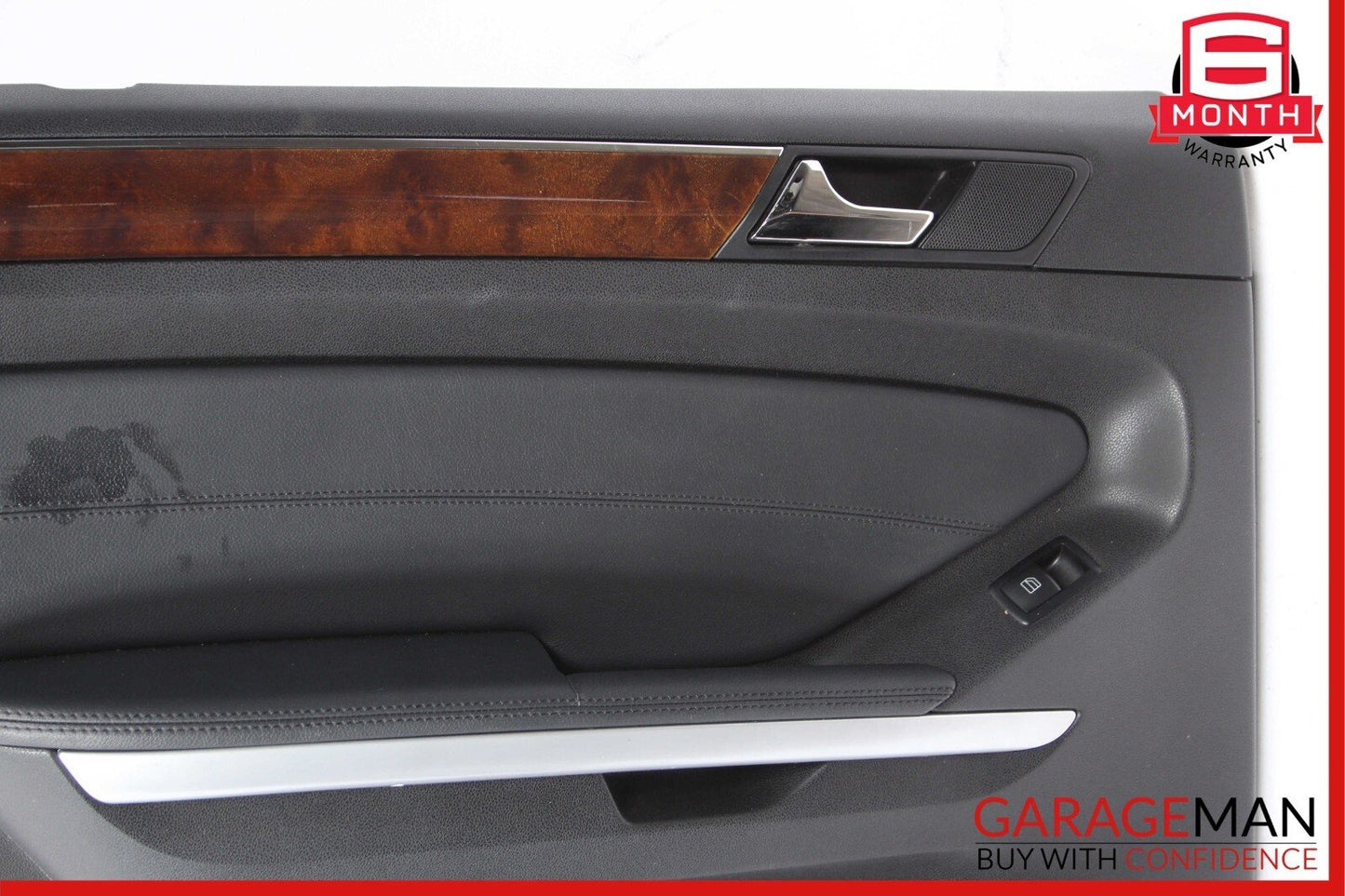 07-12 Mercedes GL450 ML350 Rear Left Side Interior Door Panel Cover Black OEM
