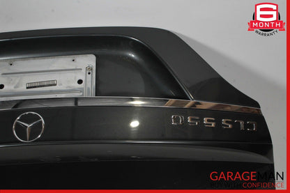 12-18 Mercedes W218 CLS400 CLS550 Rear Trunk Lid Deck Shell Panel Tenorite Gray