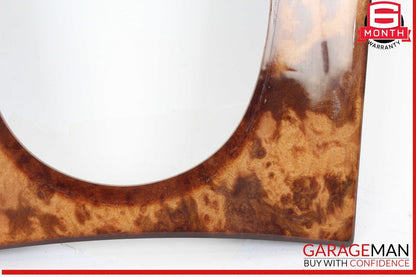 03-06 Mercedes W220 S500 4MATIC Center Console Shifter Distronic Bezel Trim Wood