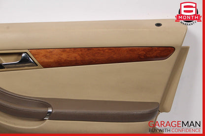 06-10 Mercedes W251 R350 R500 R550 Front Right Side Interior Door Panel Brown