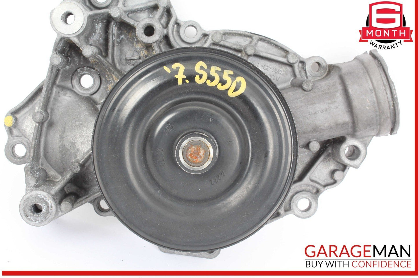 07-15 Mercedes W221 S550 CL550 CLK550 Engine Coolant Motor Water Pump OEM