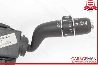 09-15 Jaguar XF Wiper Indicator Stalk w/ Squib 8W83-13N064-C OEM