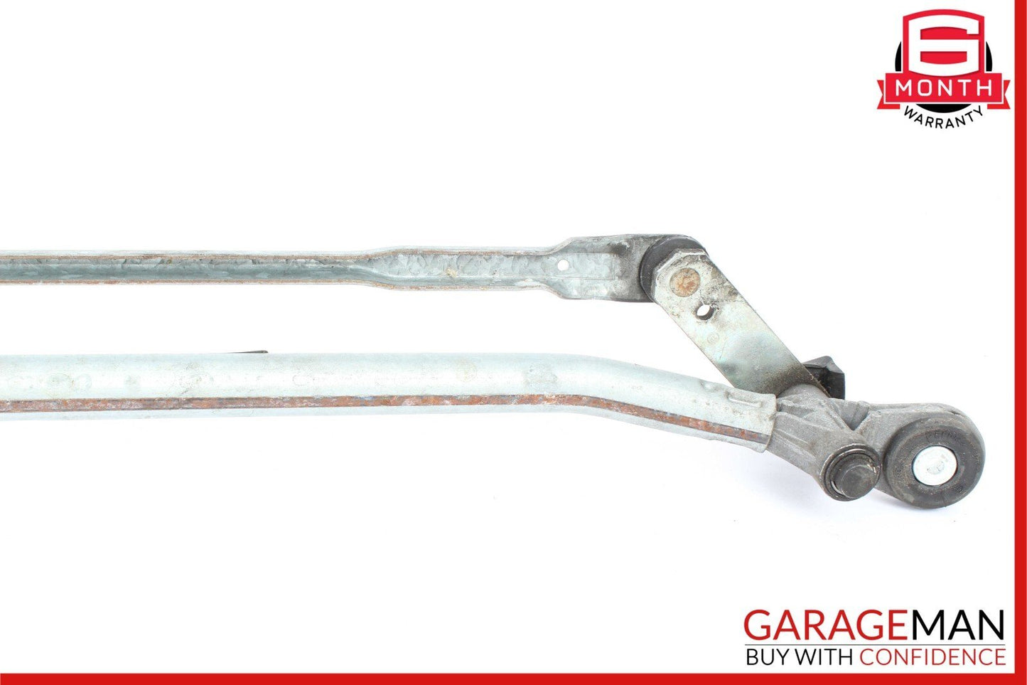 11-17 Porsche Cayenne 958 Front Windshield Wiper Motor Linkage Assembly OEM