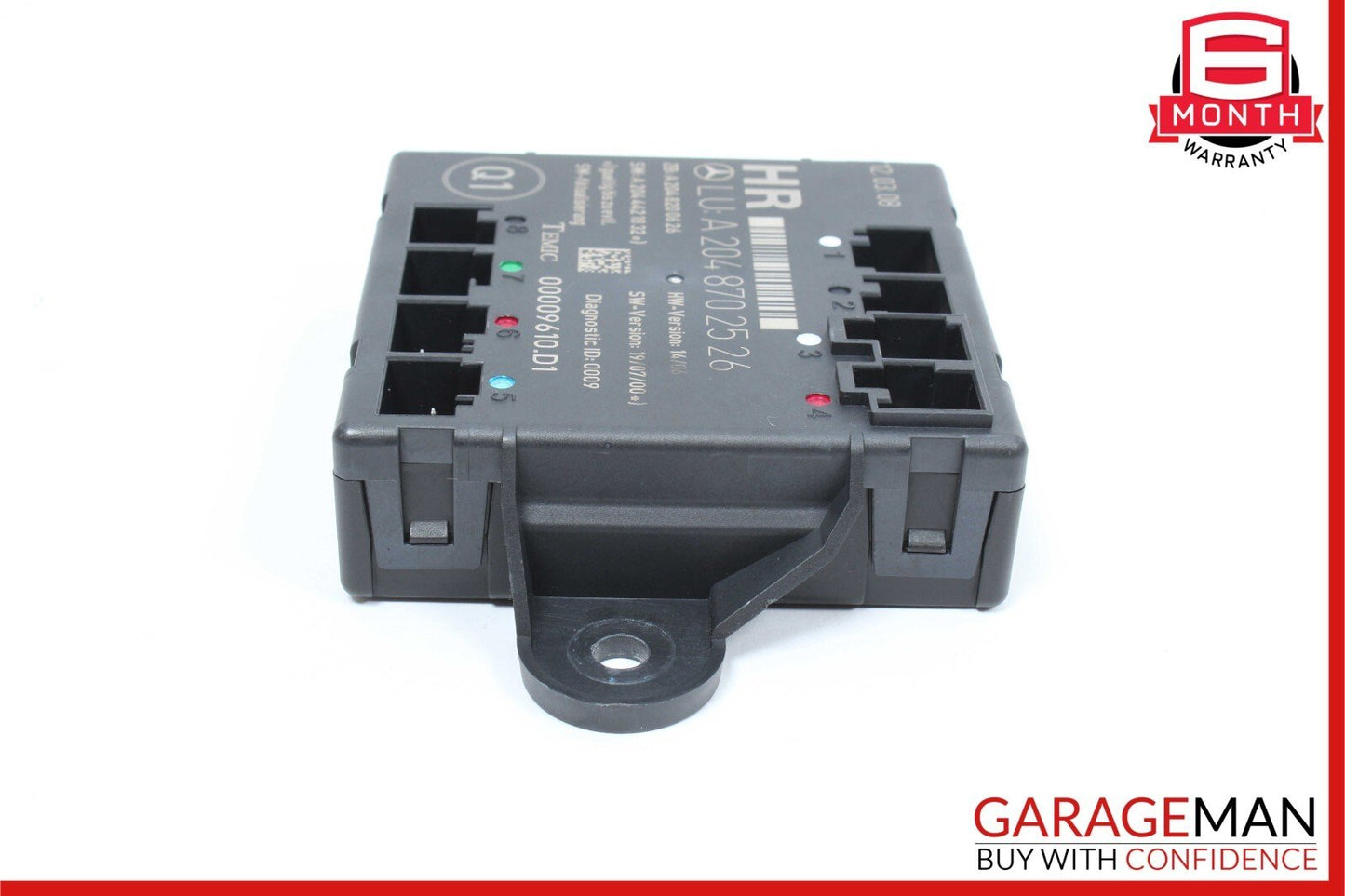 08-18 Mercedes W204 C300 GLK350 C250 Rear Right Side Door Control Module OEM