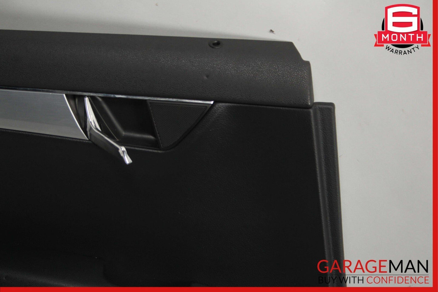 08-11 Mercedes W204 C300 Rear Left Driver Side Interior Door Panel Black OEM