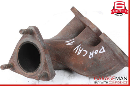 11-18 Porsche Cayenne Motor Engine Rear Exhaust Manifold 03H253031A