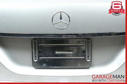 07-13 Mercedes W221 S400 S63 AMG Rear Trunk Lid Deck Shell Panel Cover Silver