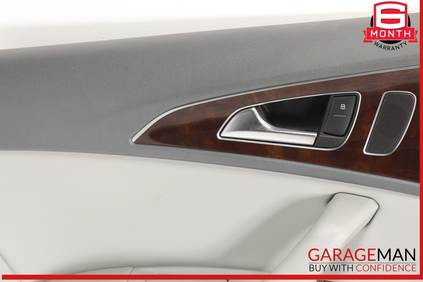 12-18 Audi A6 Rear Left Driver Side Interior Door Trim Panel Cover Assembly OEM