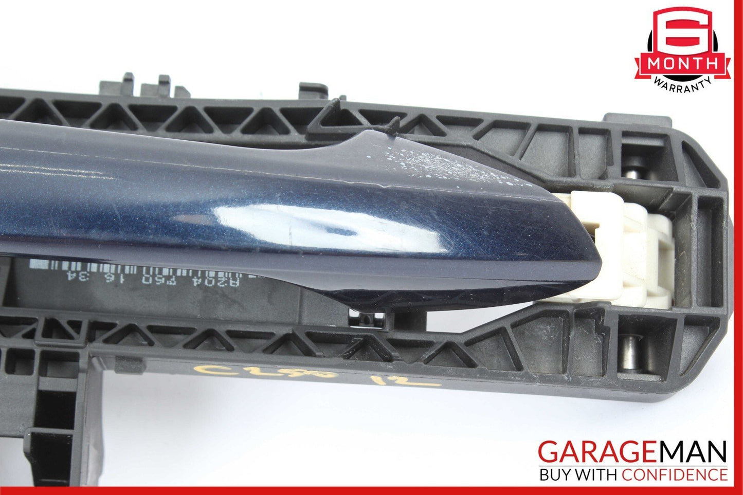 12-14 Mercedes W204 C300 C250 Sedan Right Passenger Exterior Door Handle Blue