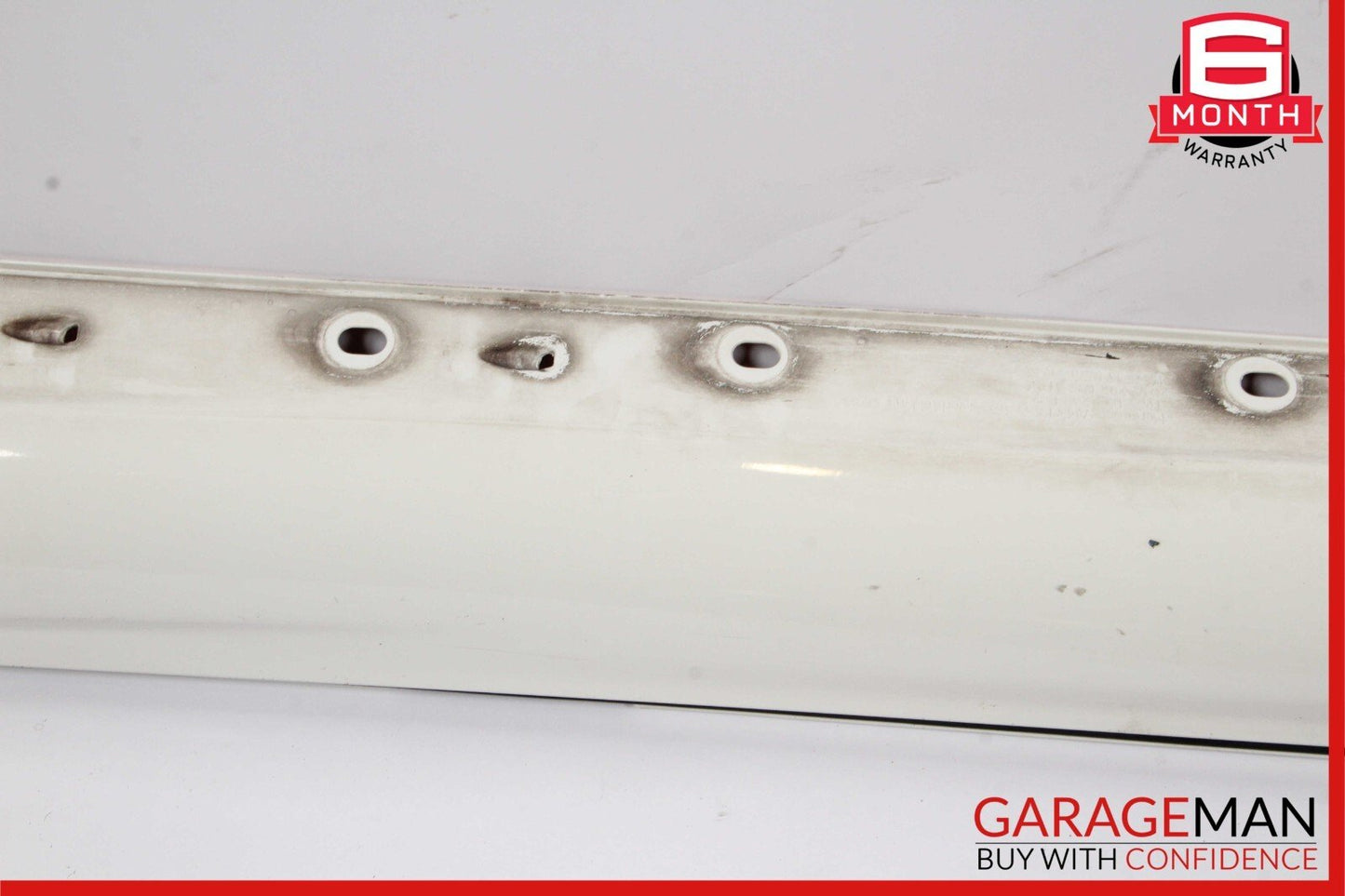 01-07 Mercedes W203 C240 C320 Left Side Skirt Rocker Moulding Panel White OEM