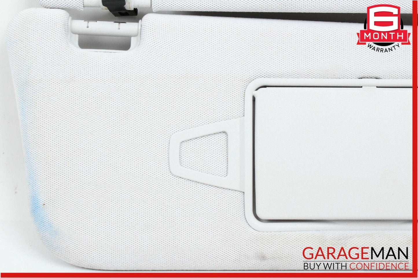07-09 Mercedes W211 E350 Front Right Sunvisor Sun Visor Shade Cover Suede Grey