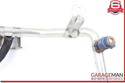 03-06 Porsche Cayenne 955 Fuel Injection Rail Fuel Pipe w/ Injectors OEM