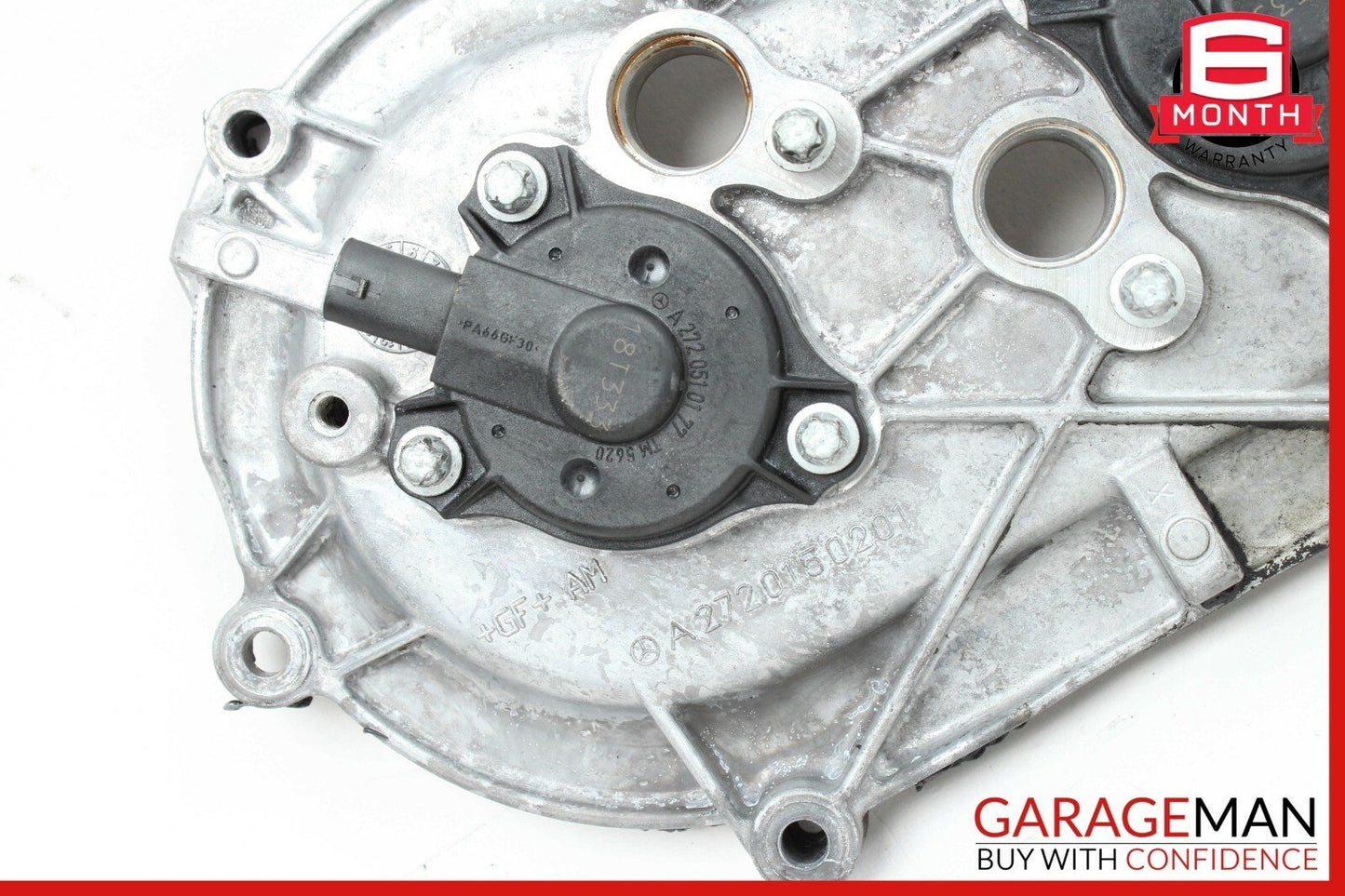 06-10 Mercedes R350 CLK350 E350 Front Left Engine Timing Chain Valve Cover Plate
