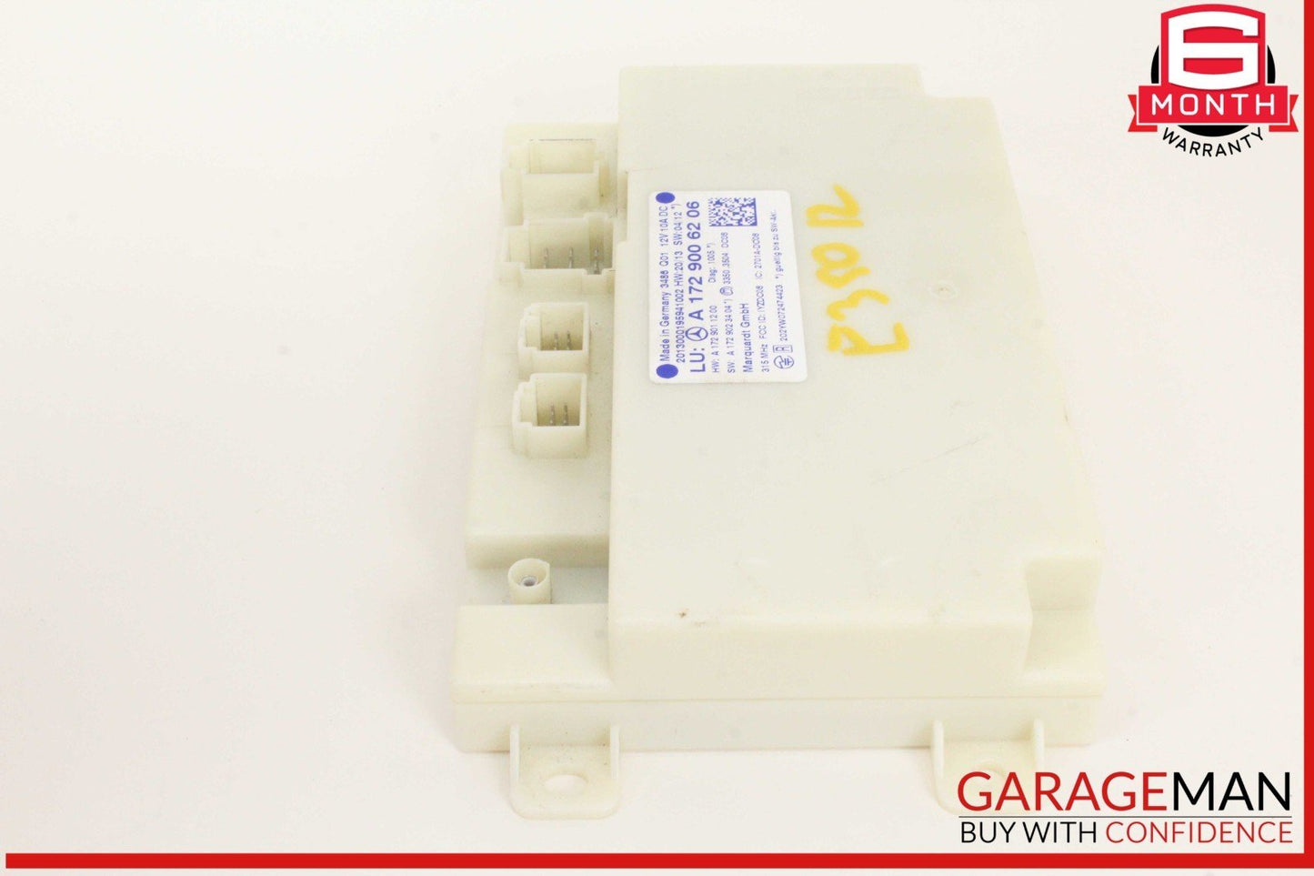 10-15 Mercedes W212 E350 C300 Keyless Go Entry Control Module 1729006206 OEM